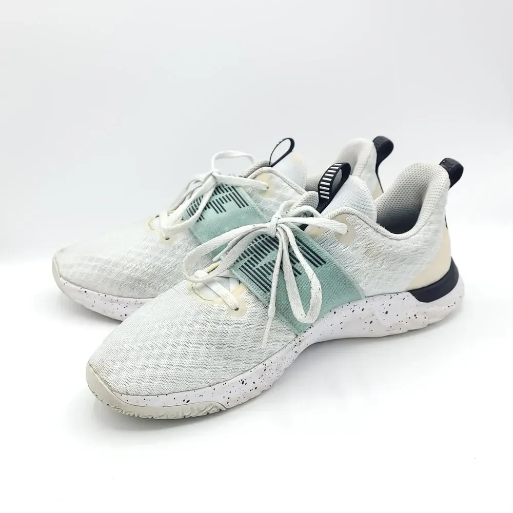 Nike In Season TR 9 AR4543-100 White green Running women's Size 9.5